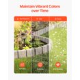 thumbnail image 4 of VEVOR Faux Stone Landscape Edging, 46.8 x 3.9 in Realistic Lawn Edging, Flexible Brick-Sized Garden Edging Border with Anchoring Spikes, Fade-Resistant Yard Edging for Driveways Walkway Brown, 4 of 8