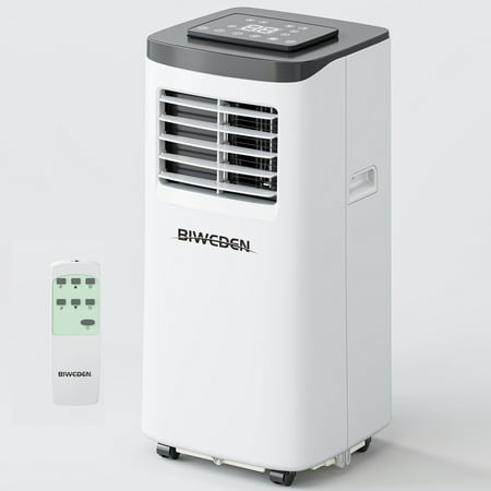 

7000BTU Portable Air Conditioner - Portable AC Unit with Built-in Dehumidifier Fan Mode for Room up to 250 sq.ft. - Room Air Conditioner with 24Hour Timer & Remote Control Window Mount Kit