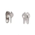 thumbnail image 3 of 20pcs Resistant 304 Stainless Steel Smooth Surface Bead Tips Calotte Ends Clamshell Knot Cover Stainless Steel color 6x4x2.5mm Hole: 1mm Inner Diameter: 2mm, 3 of 6