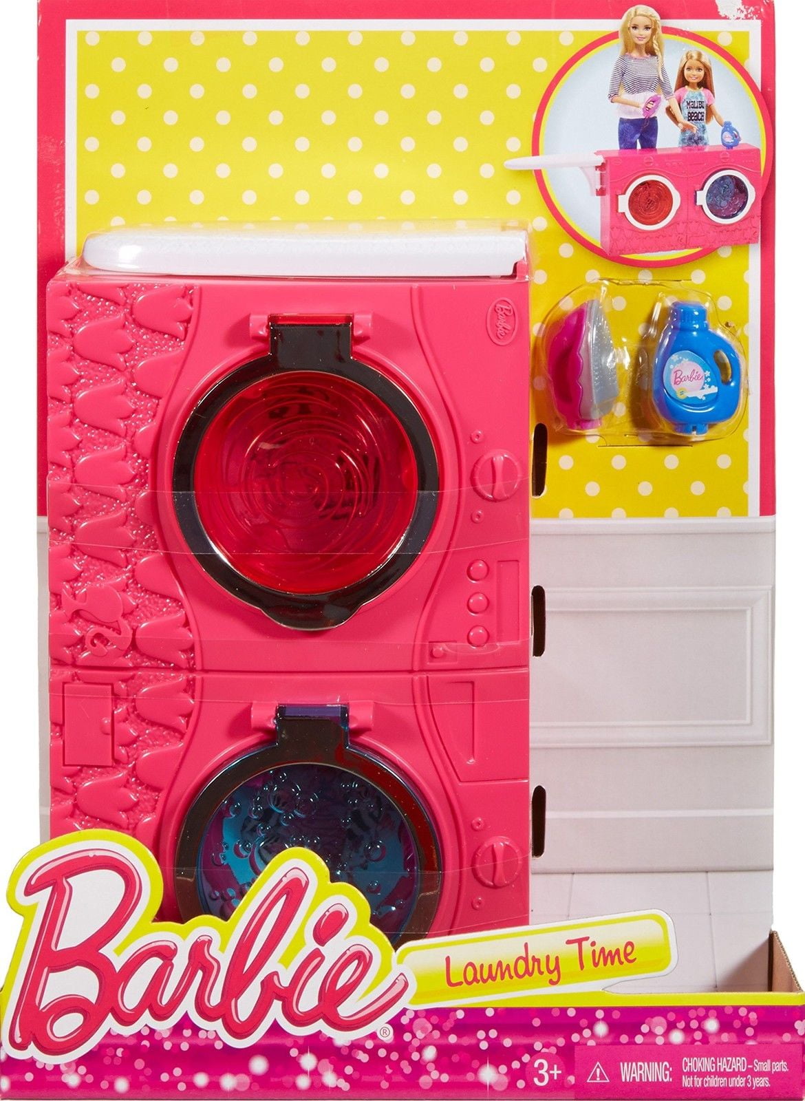 Barbie Ken Doll with Spinning Washer/Dryer Laundry-Themed Doll Playset -  Walmart.com