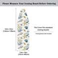 thumbnail image 5 of HELLHERO Ironing Board Cover Soft Fabric Home Protective Cover Iron Board 15x54 Inch Seashells Coral Starfish, 5 of 5