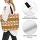 thumbnail image 3 of Balery Aztec Bolsa Tote Estilo Estético con Cremalleras, Bolsa de Hombro, Bolsa de Compras Grande y Plegable, 3 of 8