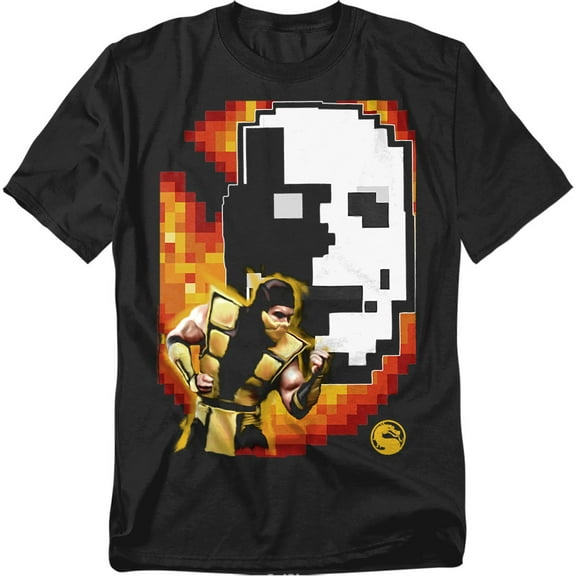 Mortal Kombat Klassic Scorpion Unisex Adult T Shirt For Men And Women