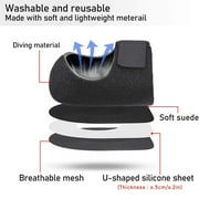 EIMELI Heel Guard Set 2 Pairs Heel Protectors Relieve Heel Pain from Plantar Fasciitis Heel Spu Cracked Heels (L)