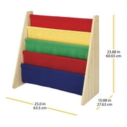 Whitmor Kid's Book Organizer-Primary Colors