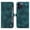 Blue, variant on For iPhone 13 Pro Wallet Case Full Coverage 360° Protection Magnetic Closure Card Slots Kickstand PU Leather Shockproof Dustproof Lightweight Luxury Case for Women or Men,Blue