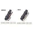 thumbnail image 4 of Single Coil Jazz Bass Pickups For 5string Jazz Basses Vintage Output Neck Bridge, 4 of 5