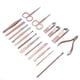 thumbnail image 5 of Kit De Cortador De Uñas, Kit De Cortador De Uñas, Pinzas Para Cutículas, Cortaúñas De 18 Piezas, Uñas Para Hombres Para Uñas De Los Pies Y Mujeres, 5 of 7