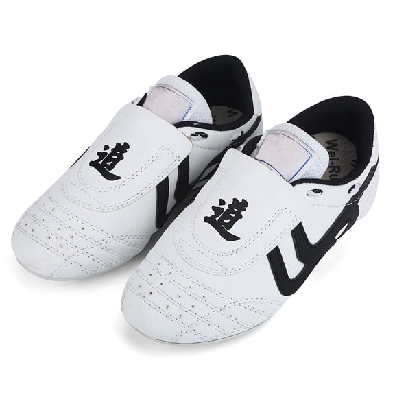 BIMZUC Taekwondo Sport Boxing Kung Fu TaiChi Lightweight Shoes for Children Teenager Size 31 (Length 7.63 inches / 19.4 cm)