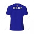 thumbnail image 3 of Exclusive design Belize Flag Grain 3D Printed Men For Running Bike Soccer Tennis Fitness Sports tshirt Mesh Fans Short T-shirt, 3 of 10