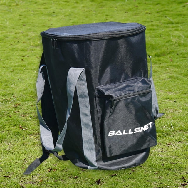 DYNWAVECA Sac de Rangement Portable pour Balles de Tennis Panier Collecteur de Balles de Pickleball Polyvalent Robuste pour Transporter et Ranger des Balles d'Entraînement