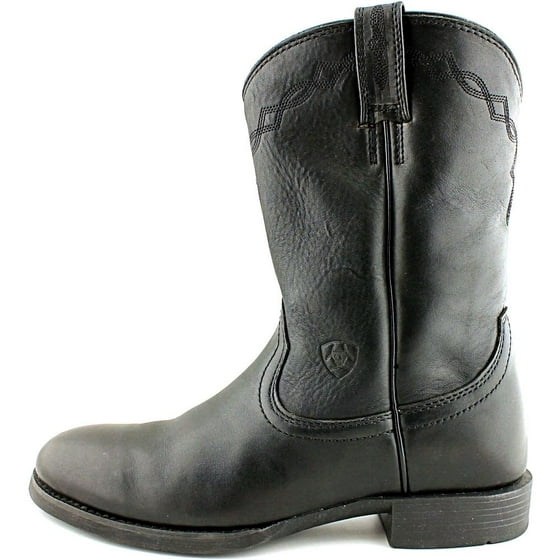 Ariat - Ariat Heritage Roper Women Round Toe Leather Black Western Boot - Walmart.com