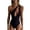 i-Black, variant on Kcolen Bathing Suit for Women Tummy Control Push Up Training Sport Swimming Suits Solid Color Bathing Suit Fashion Beach Vacation Swimwear for Women