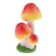 thumbnail image 1 of Miniatura Artesanales de Resina Hechas a Mano, Suministros de Jardín de Hadas, Microadorno de Paisaje DIY Rojo 3 cabeza b Macarena Adorno de jardín de hongos, 1 of 8