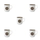 thumbnail image 1 of Bewildely Taza de enjuague bucal Color de contraste Parejas Tazas reutilizables Cepillo de de Almacenamiento con asa Accesorios de viaje Blanco blanco 5Conjunto, 1 of 6