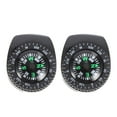 thumbnail image 1 of SHISUYAN 2 PCS Detachable Compass Waterproof Portable Compass Camping Compass Survival Tools for Watch, 1 of 9