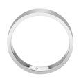 thumbnail image 5 of Anillo Color Plata Para Hombres de Acero Inoxidable Banda Delgada, 5 of 6