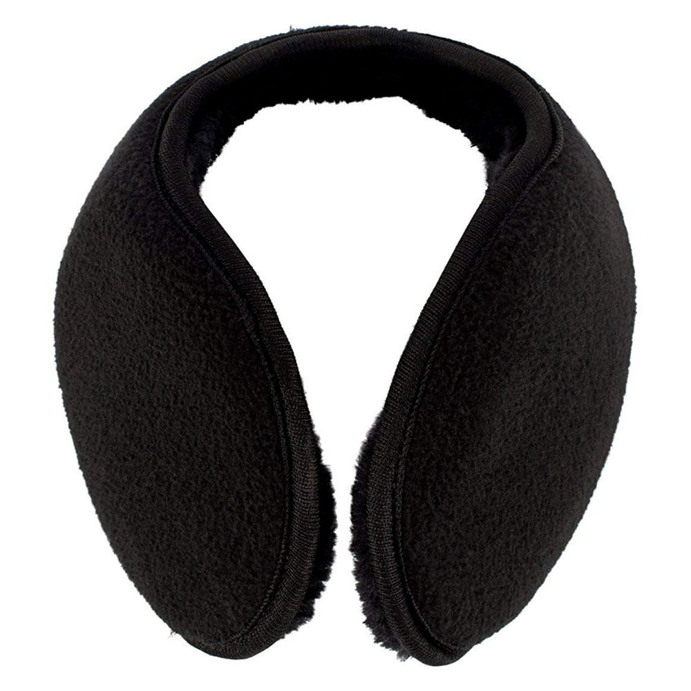 Earmuffs for Women and Men Fleece Ear Warmers Behind the Head