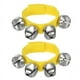 thumbnail image 1 of Juego de 2 pulseras y tobilleras con cascabeles ajustables (4 cascabeles cada una) para baile, fitness y celebraciones navideñas. Instrumento de percusión para fiestas y espectáculos., 1 of 7