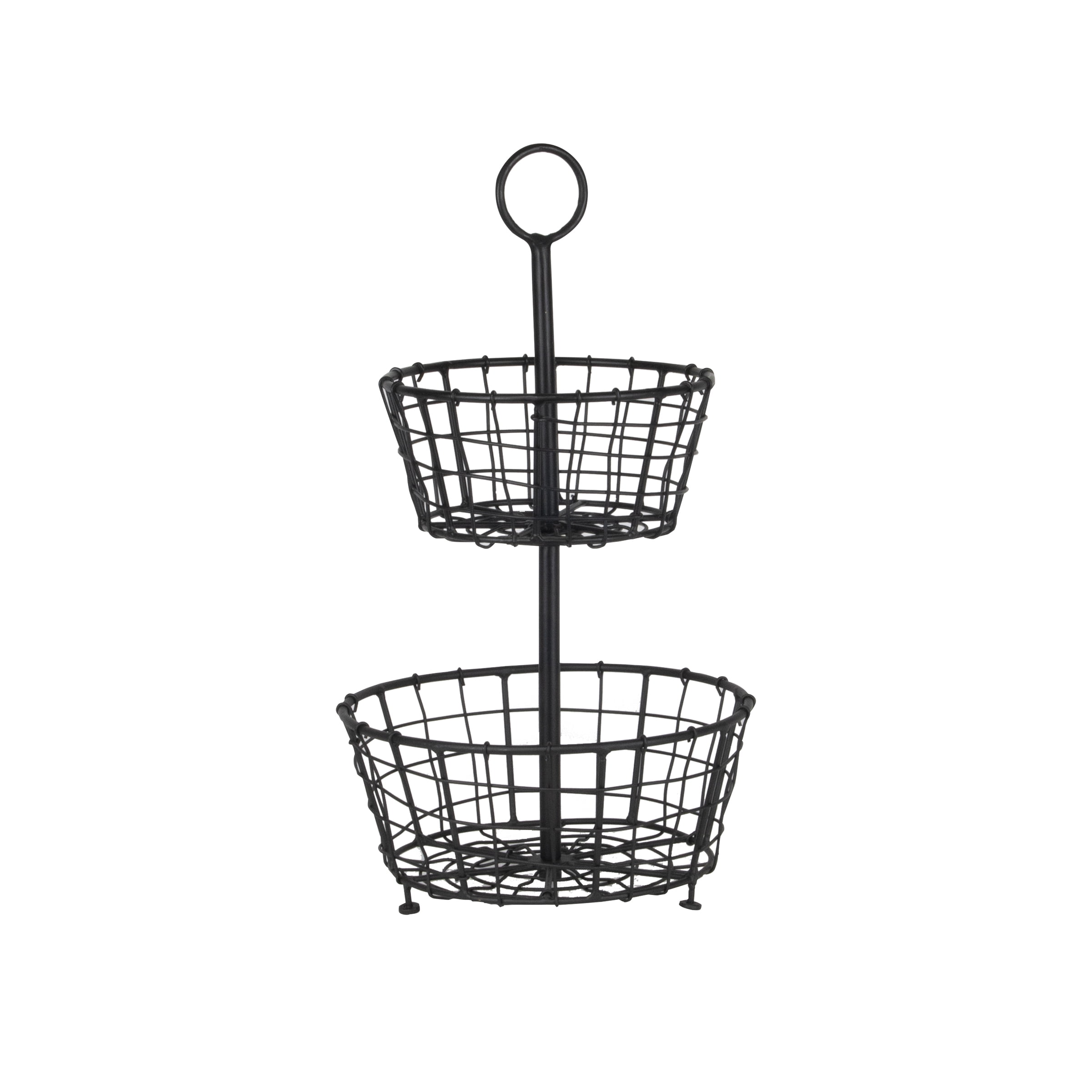 Vintage wire scroll basket/black metal wire basket/ fruit basket/ wire fruit basket/ storage wire basket/ decorative black metal wire basket