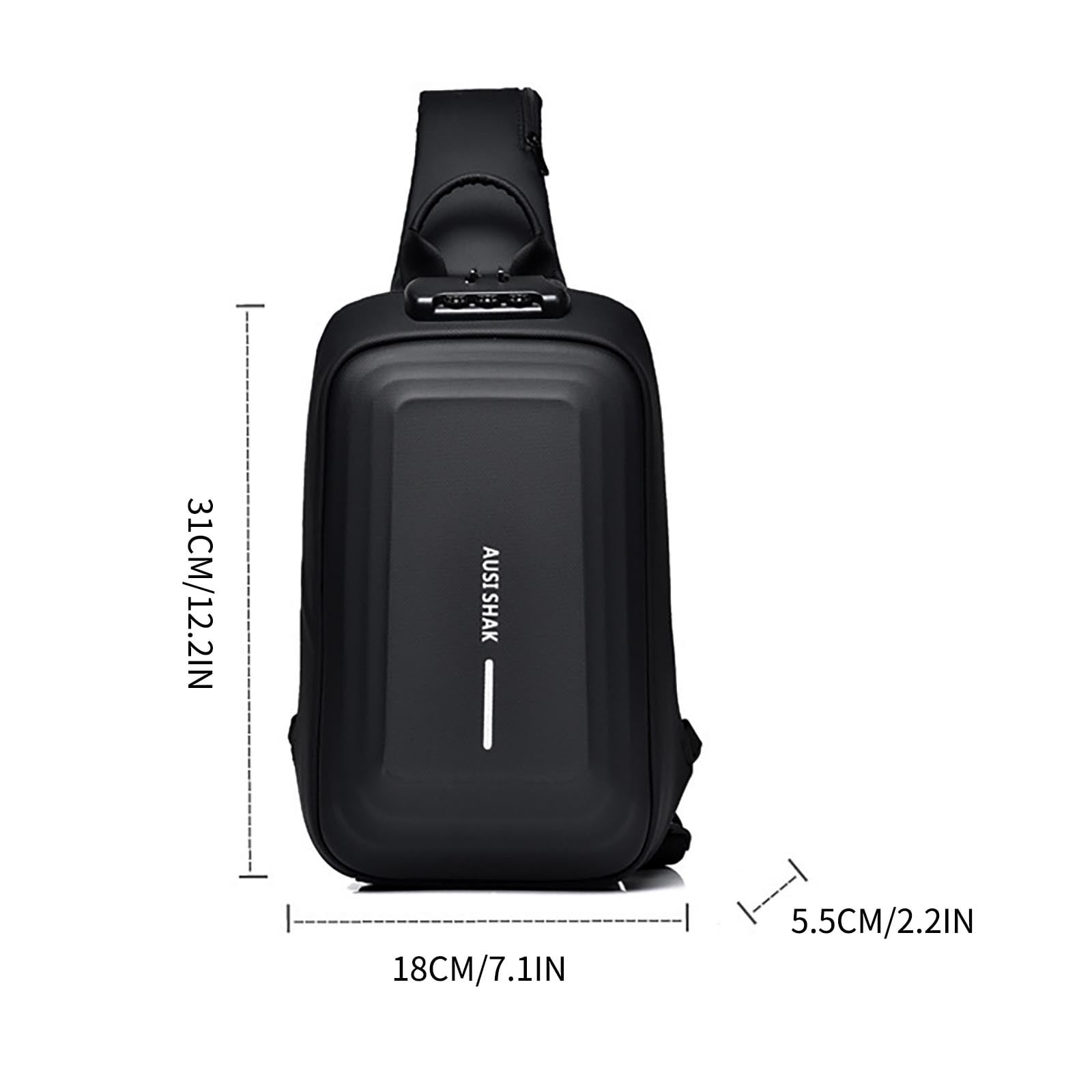 Hesxuno Business And Leisure Bag Hard Motorcycle Chest Bag Fashion