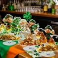 thumbnail image 7 of SIYTUAU St Patricks Day Ornament 2D Acrylic Rotates 360 Degrees Suitable For Desktop Decoration Plastic Clear Printing Detailed Decor Piece, 7 of 7