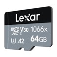 thumbnail image 1 of Tarjeta Lexar 1066x 64GB TF de alta velocidad U3 V30 A2 Tarjeta Micro SD Velocidad de lect Abanopi Tarjeta TF, 1 of 5