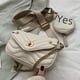 thumbnail image 5 of Bolso pequeño con textura, bolso de hombro de moda para mujer, bolso cruzado con cadena, 5 of 6