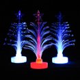 thumbnail image 5 of 5pcs Romantic Christmas Decorations Mini - Colorful Fiber Optic Christmas Tree Creative Colorful Twinkle Christmas Tree Gift Night Lamp, 5 of 5