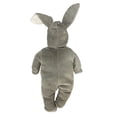thumbnail image 3 of Mameluco con Gorro Bordado Kiss Conejo Gris Baby Kisses Mameluco1356, 3 of 4