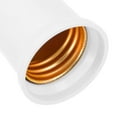 thumbnail image 3 of Phenofice 2pcs light bulb converter socket Bulb Socket Extender White PC for Office Use, 3 of 8