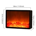 thumbnail image 2 of Led Flame Lantern Lamp Simulation Fireplace Led Simulate Flame Effect Light Usb Or Battery Powered Lamp for Living Room Decor, 2 of 5