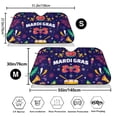 thumbnail image 2 of Goofa Happy Mardi Gras Printed Car Windshield Sunshade,Foldable Reflective Sun Visor,UV Protection Heat Blocker Sunshade,Car Cooling Accessory-, 2 of 7