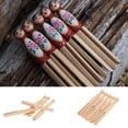 thumbnail image 1 of 10 Pcs Chevilles en Bois Naturel Vintage Pince à Linge Figurine Inachevée pour Fête, 1 of 8