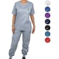 thumbnail image 5 of Uniforme Medico Pijama Quirurjica Mujer Jumper Conjunto CH Color Gris, 5 of 5
