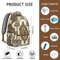thumbnail image 6 of Compact Paisley Print Backpack – Convenient Paisley Gift for Daily Use, Slim Waterproof Bookbag, Fits 13" Laptop, Lightweight for School & Short Trips, 6 of 6