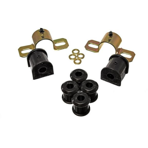 Rear Sway Bar Bushing Kit - Compatible with 1987 - 1995, 1997 - 2006 Jeep Wrangler 1988 1989 1990 1991 1992 1993 1994 1998 1999 2000 2001 2002 2003 2004 2005