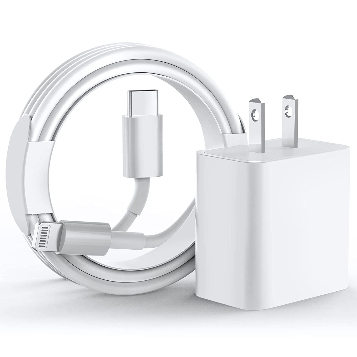 Cargador de iPhone MFI CERTIFIED APPLE carga rápida 20W con puerto tip –  iPC Technology RD