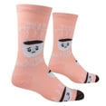 thumbnail image 3 of Crazy Socks, Womens, Food, More Espresso, Crew Socks, Novelty Silly Fun Cute, 3 of 6