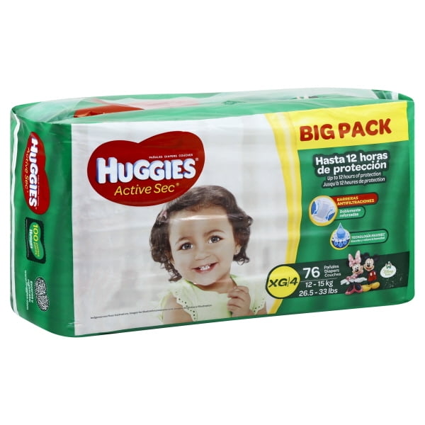 huggies active sec diapers