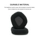 thumbnail image 3 of Matsuzay Almohadillas para los oídos Cojines Manga Cancelación de ruido Suavidad Esponja Reemplazo de piezas de auriculares en la oreja para auriculares Relojes inteligentes, 3 of 6