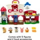 thumbnail image 5 of Fisher-Price Little People Juguete de aprendizaje para niños pequeños Juego de granja sobre el cuidado de animales con etapas inteligentes para juegos de simulación Niños a partir de 1 año, 5 of 5