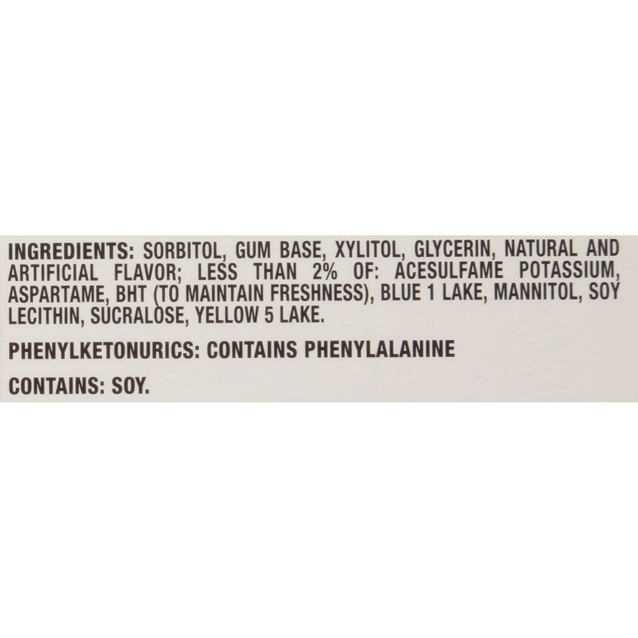 Trident Sugar-Free Gum, Spearmint, 14 Sticks, 15 Ct