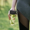 thumbnail image 6 of 18 Oz Insulated Sports Bottle, Outdoor Sports Gym Handheld Portable Casual Stainless Steel Water Bottle, Straw With Lid Cute Cartoon Pattern With Dinosaurs, 6 of 7