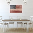 thumbnail image 4 of 36" Striking USA Flag Wood Plank Wall Art, 4 of 6
