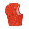 thumbnail image 2 of Women's Concepts Sport Denver Broncos Gauge Allover Print Cropped Tank Top & Shorts Sleep Set, 2 of 5