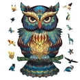 thumbnail image 1 of Fridja Wooden Puzzle Unique Shape Pieces Animal Gift For Adults And Kids 5mm Thick, 1 of 1