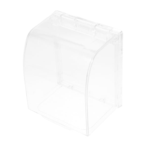 Waterproof Switch Plug Outlet Cover Proofing Outlet Cover Socket Receptacle Protector Box Socket Outlet Case For Outside Kitchen Transparent