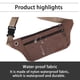 thumbnail image 5 of Bolsas Crossbody para Mujeres Bolsas de Viaje de Hombres Y Mujeres, Bolsas de Dinero de Teléfono Móvil, Cinturones de Cintura, Bolsas con Agujeros para Auriculares, Bolsas de Viaje para Caminar, Corre, 5 of 6