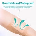 thumbnail image 6 of Ourmed Silicone Foam Dressing with Border Large Adhesive Waterproof Bandages, 4"X4", 5 Pieces, 6 of 11